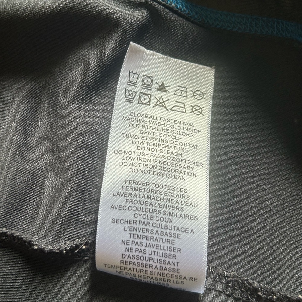 Elevate Athletic Jacket Blue Black Full Zip Lightweight Large XL Fit - Picture 14 of 15